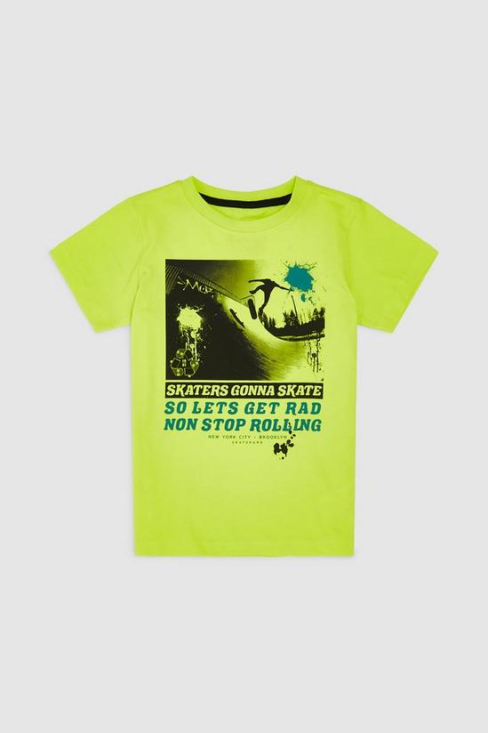 Blue Zoo Younger Boys Skate Tee 1
