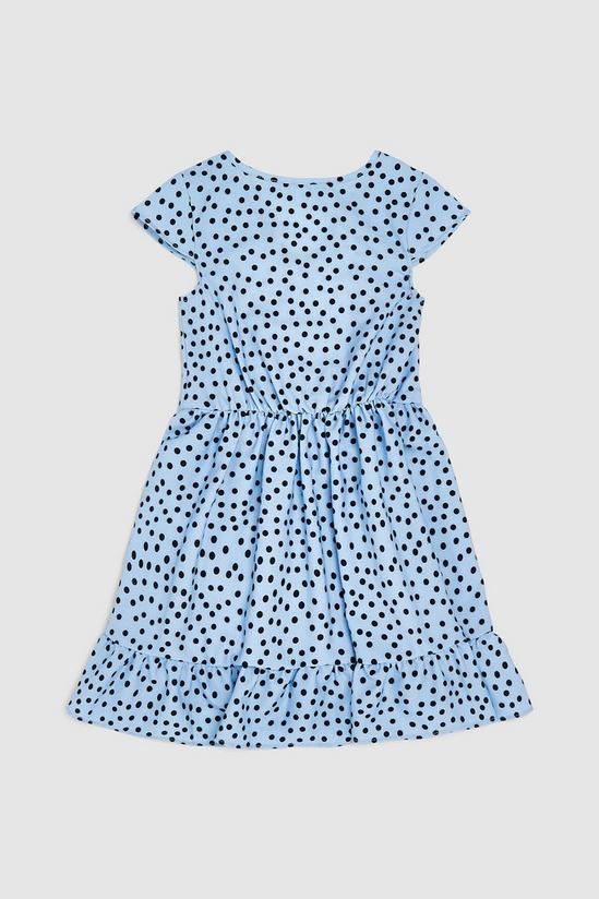 Blue Zoo Younger Girl Wrap Spot Dress 2