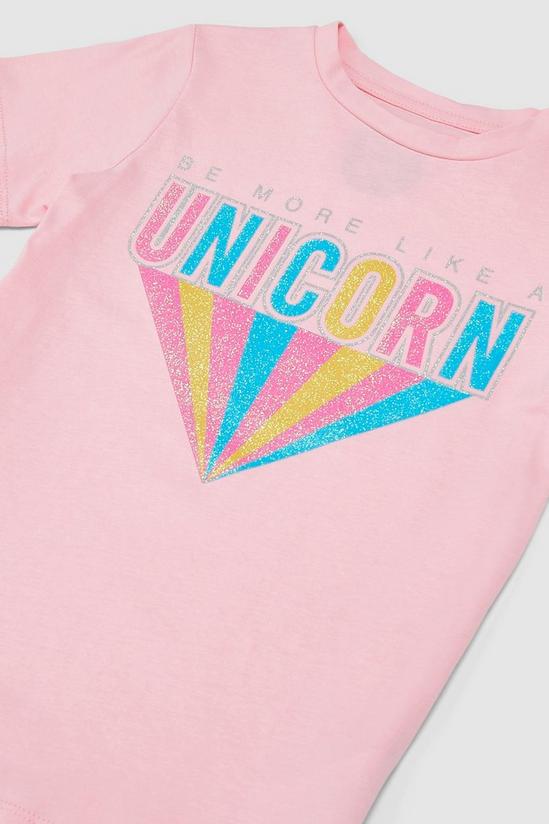 Blue Zoo Younger Girls Be More Unicorn Tee 3