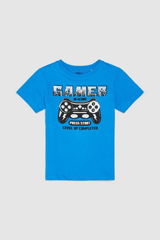 Blue Zoo Younger Boys Gamer Tee 1