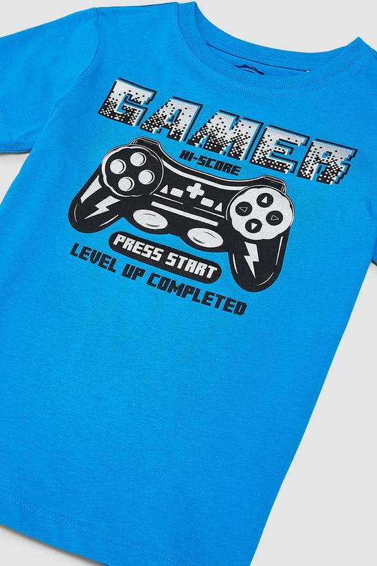Blue Zoo Younger Boys Gamer Tee 3