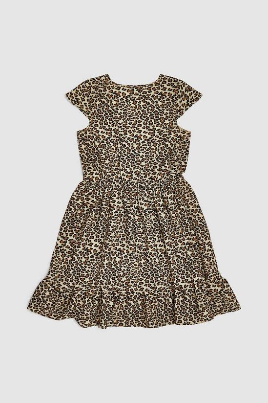 Blue Zoo Younger Girl Leopard Wrap Dress 2