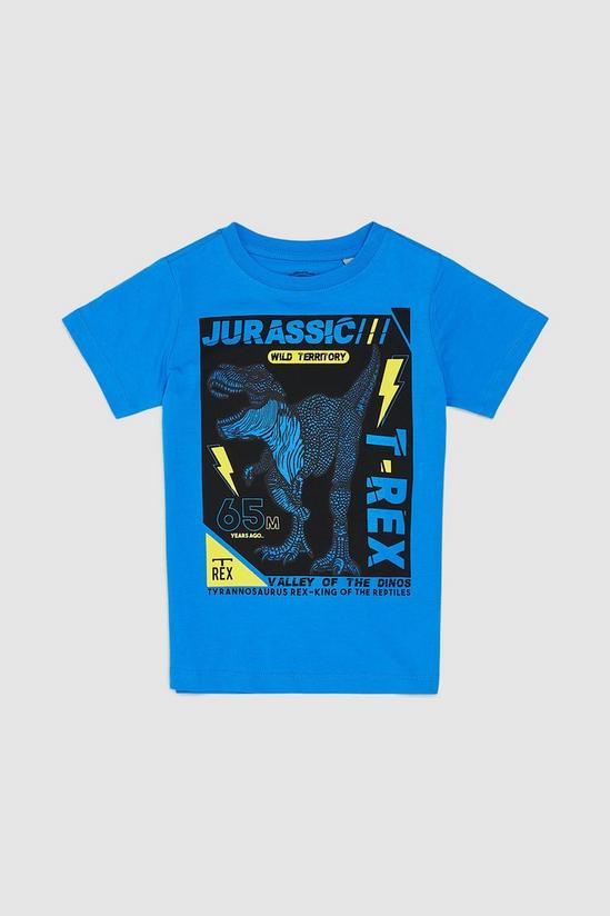 Blue Zoo Younger Boys T-rex Tee 1