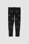 Blue Zoo Younger Girls Butterfly Leggings thumbnail 1