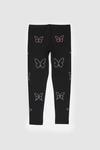 Blue Zoo Younger Girls Butterfly Leggings thumbnail 2