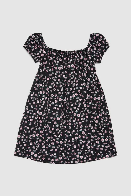 Blue Zoo Younger Girls Floral Shirred Dress 2