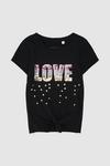 Blue Zoo Younger Girls Love Sequin Tee thumbnail 1