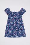 Blue Zoo Younger Girls Floral Shirred Dress thumbnail 1