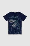 Blue Zoo Younger Boys Dino Outline Tee thumbnail 1