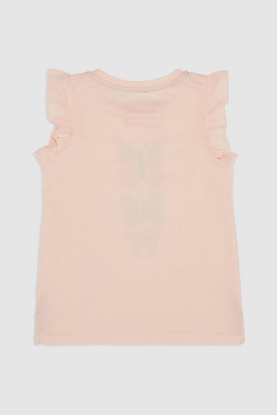 Blue Zoo Toddler Girls Butterfly Sequin Tee 2