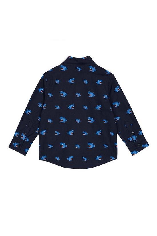 Blue Zoo Boys Shark Print Long Sleeve Shirt 2