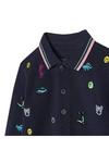 Blue Zoo Boys Dinosaur Applique Polo Shirt thumbnail 2