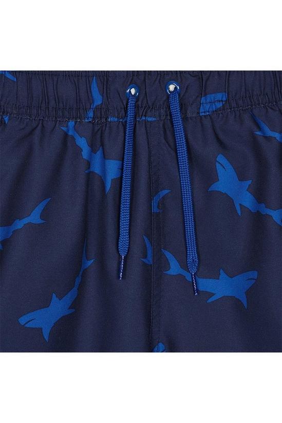 Blue Zoo Boys 2 Pack Shark Swim Shorts 3