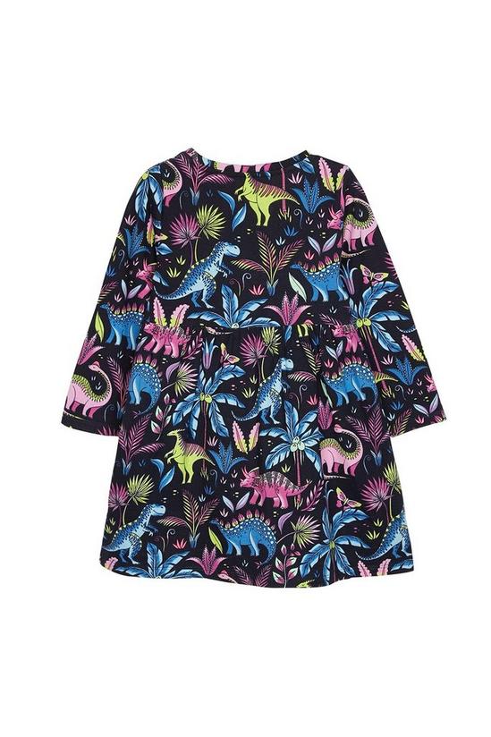 Blue Zoo Girls Dinosaur Print Dress And Bag 2