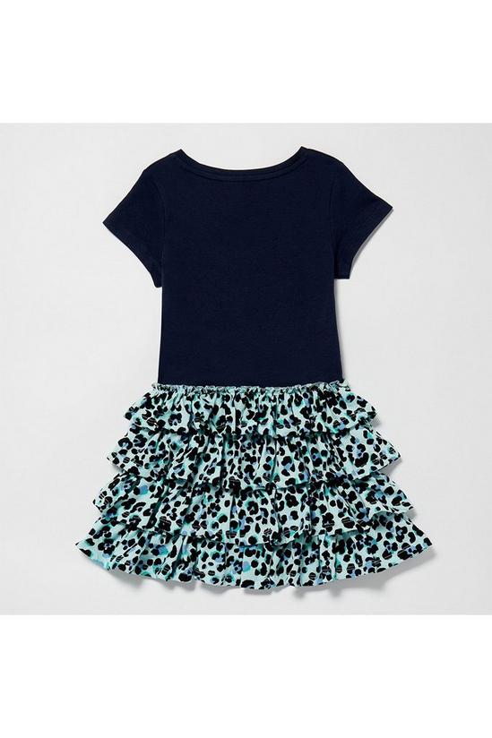 Blue Zoo Girls Animal Print Cotton Rara Dress 2