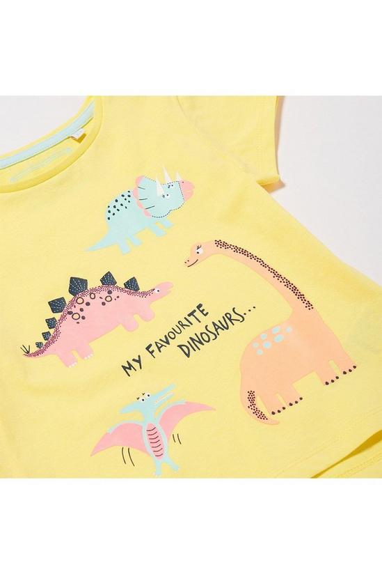 Blue Zoo Girls Dinosaur Print T-Shirt 3
