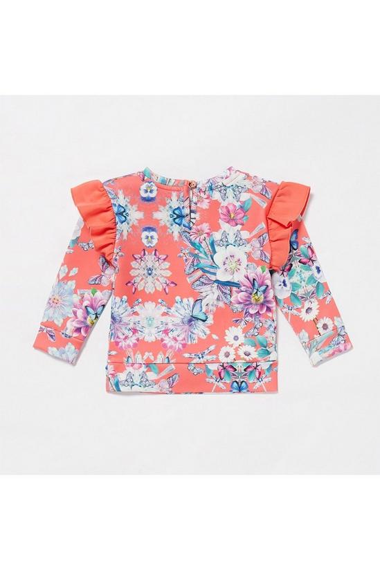 Blue Zoo Girls Floral Sweater 3