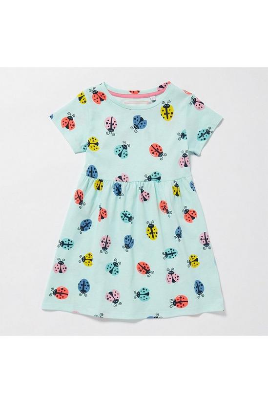 Blue Zoo Girls Ladybird Print Dress 2