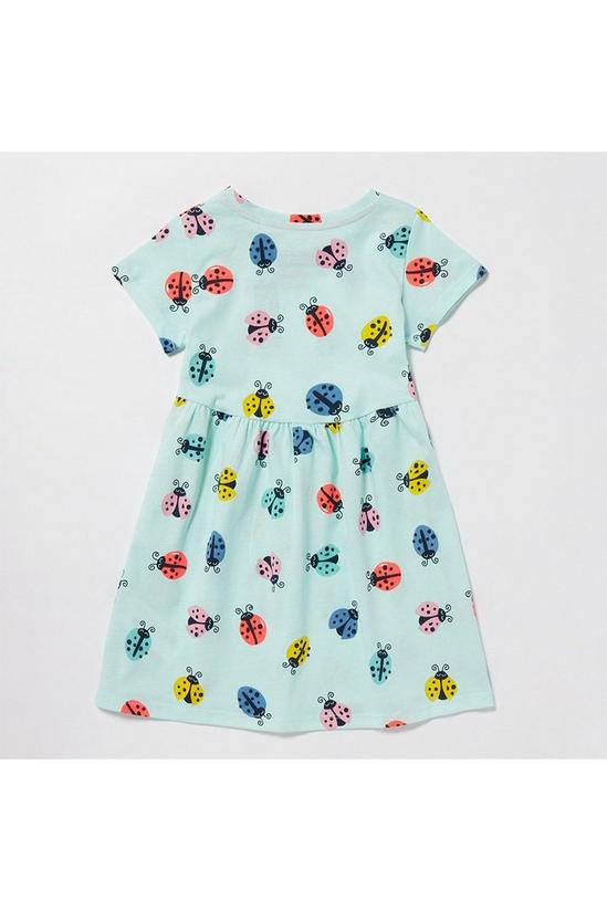 Blue Zoo Girls Ladybird Print Dress 3