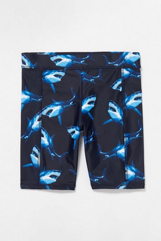 Blue Zoo Boys Shark Jammer Swimshort 1