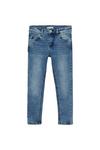 Blue Zoo Girls Mid Wash Straight Fit Jeans thumbnail 1