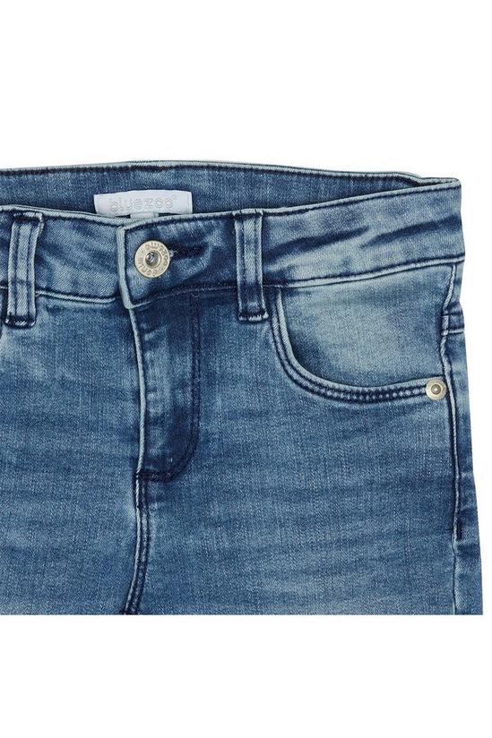 Blue Zoo Girls Mid Wash Straight Fit Jeans 3