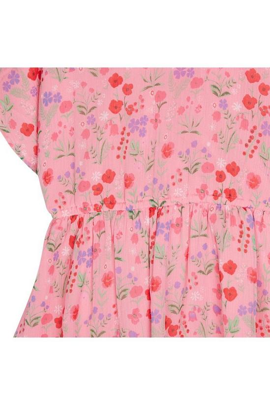 Blue Zoo Girls Pink Floral Print Dress 3