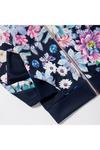 Blue Zoo Girls Navy Floral Print Jacket thumbnail 3