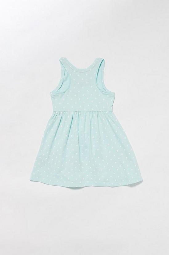 Blue Zoo Girls Spotted Sequinned Sea Dress 2