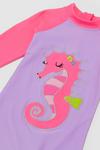 Blue Zoo Girls Pink Seahorse Sunsafe thumbnail 2