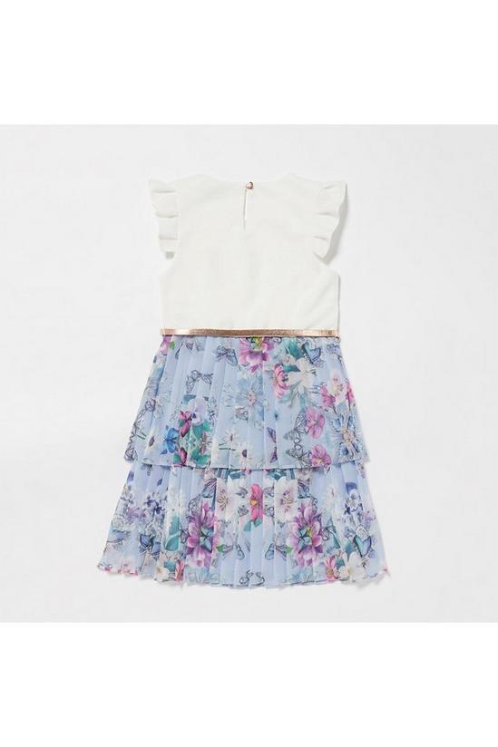 Blue Zoo Floral Pleated Dress 2