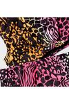 Blue Zoo Girls Multicoloured Leopard Print Bikini thumbnail 3