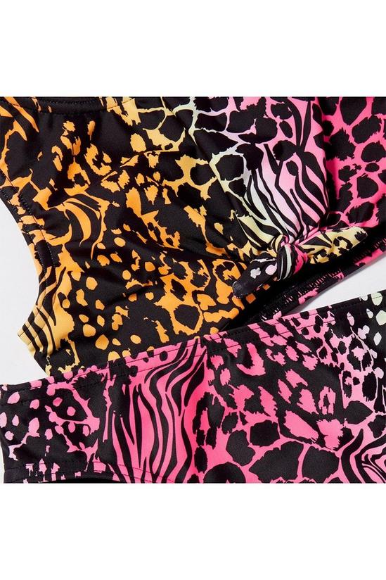 Blue Zoo Girls Multicoloured Leopard Print Bikini 3