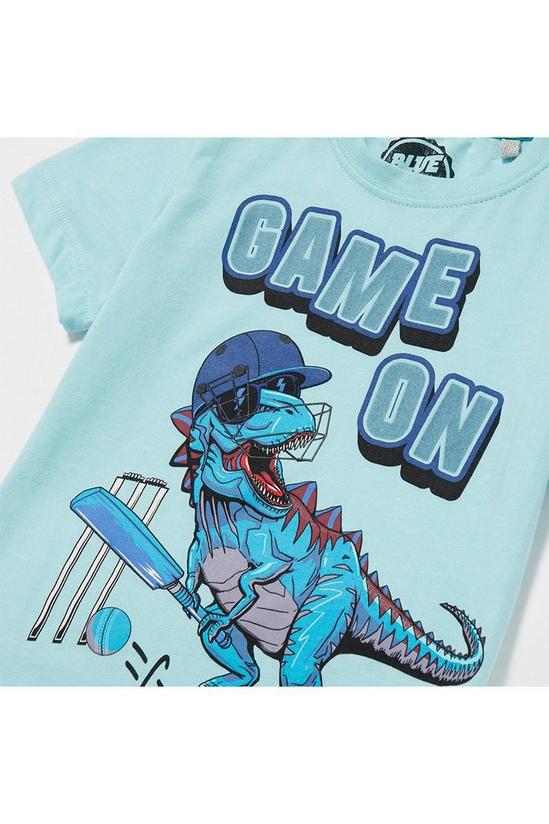 Blue Zoo Boys Cricket Dinosaur T-Shirt 3