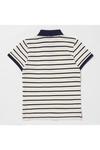 Blue Zoo Boys Striped Cotton Polo Shirt thumbnail 2