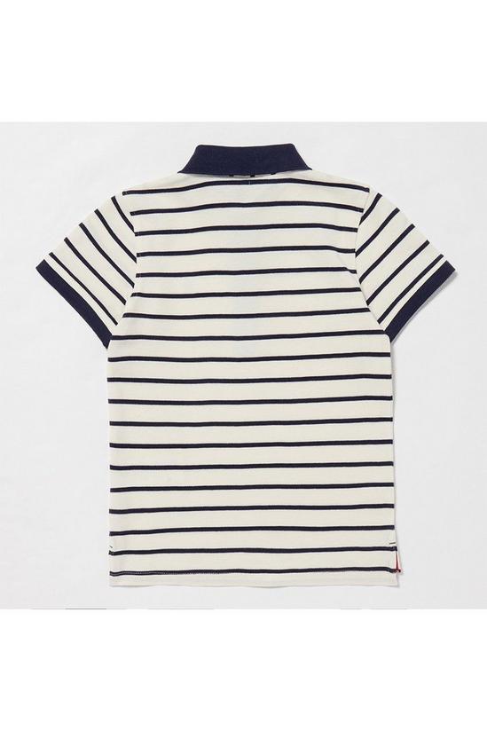 Blue Zoo Boys Striped Cotton Polo Shirt 2