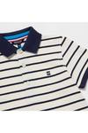 Blue Zoo Boys Striped Cotton Polo Shirt thumbnail 3