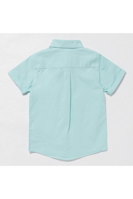 Blue Zoo Boys Short Sleeve Oxford Shirt 2