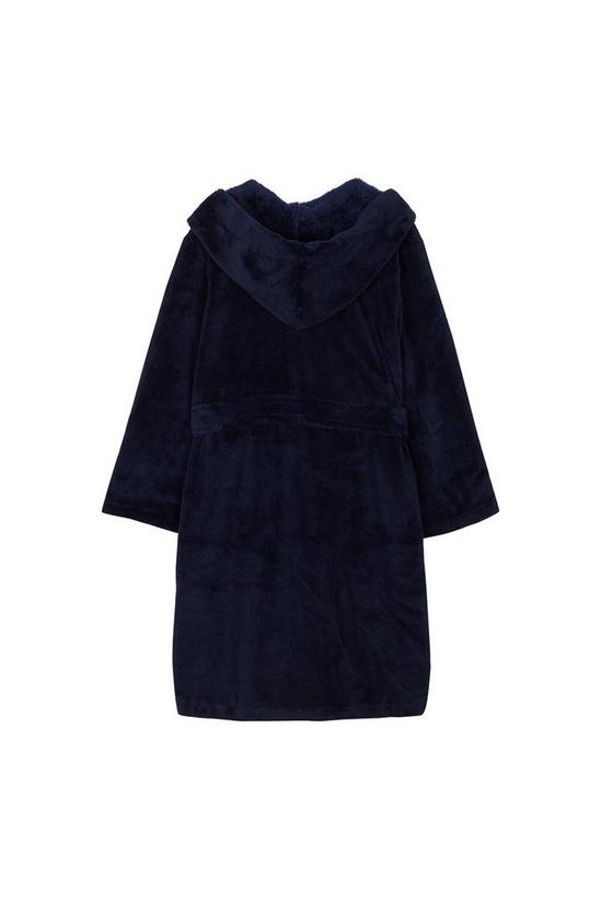 Blue Zoo Boys Hooded Dressing Gown 2