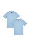 Blue Zoo School Boys 2 Pack Polo Shirts thumbnail 1