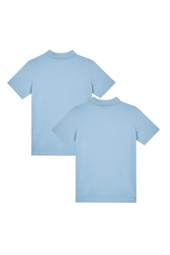 Blue Zoo School Boys 2 Pack Polo Shirts 2