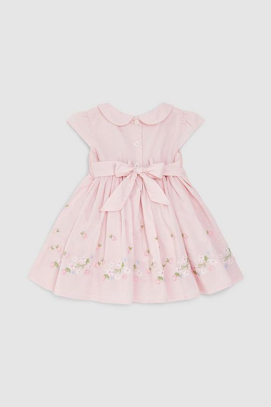 Blue Zoo Baby Flower Embroidered Dress 2