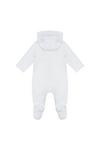 Blue Zoo Babies White Star Textured Snugglesuit thumbnail 2