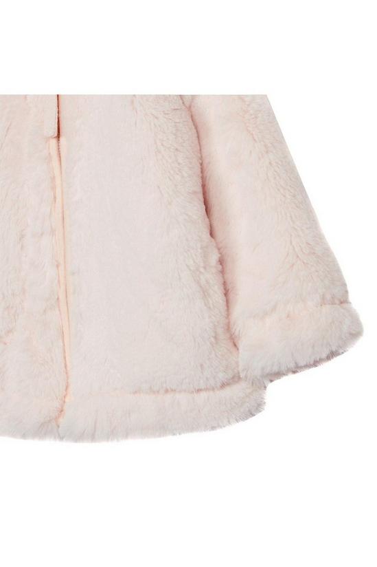 Blue Zoo Baby Girls Pink Fluffy Jacket 3