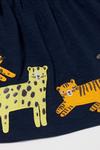 Blue Zoo Baby Girls Navy Cheetah Applique Cotton Dress thumbnail 4