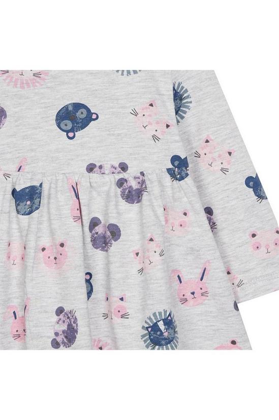 Blue Zoo Baby Girls Multicoloured Animal Print Dress 3