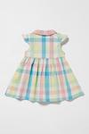 Blue Zoo Baby Girls Check Dress and Hat thumbnail 2