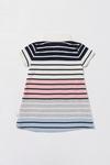 Blue Zoo Baby Girls Multicoloured Striped Rugby Dress thumbnail 2