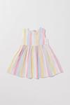 Blue Zoo Baby Girls Multicoloured Striped Dress thumbnail 1