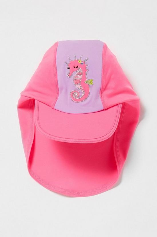 Blue Zoo Pink Seahorse Keppi Hat 1